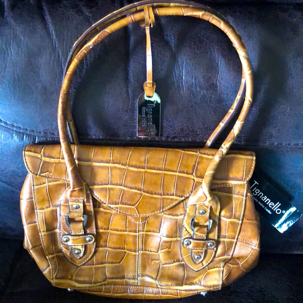 New with tags leather Tignanello purse